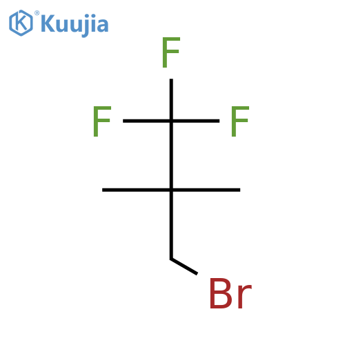 3-bromo-1,1,1-trifluoro-2,2-dimethylpropane structure