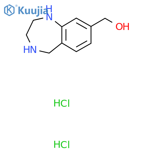 (2,3,4,5-Tetrahydro-1h-benzo[e][1,4]diazepin-8-yl)methanol structure