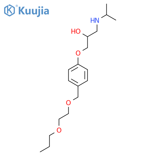 O-Desisopropyl O-Propyl Bisoprolol (Bisoprolol EP Impurity B) structure