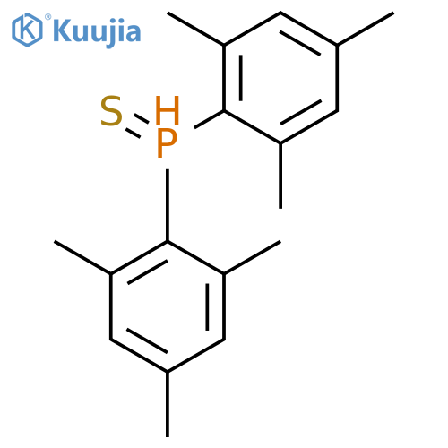 Phosphine sulfide, bis(2,4,6-trimethylphenyl)- structure