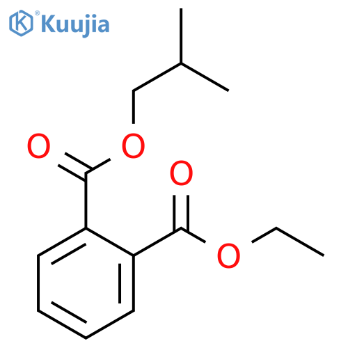 Phthalic acid 1-ethyl 2-isobutyl ester structure