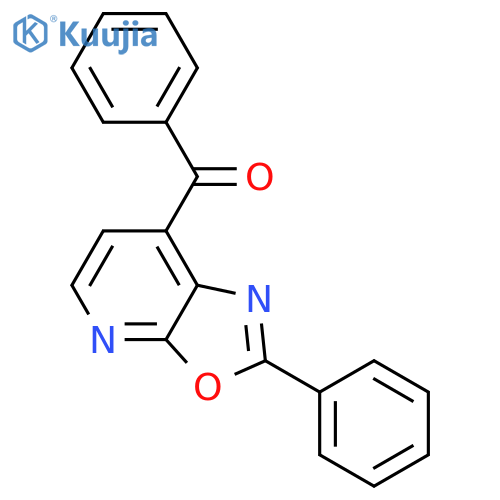 Methanone, phenyl(2-phenyloxazolo[5,4-b]pyridin-7-yl)- structure