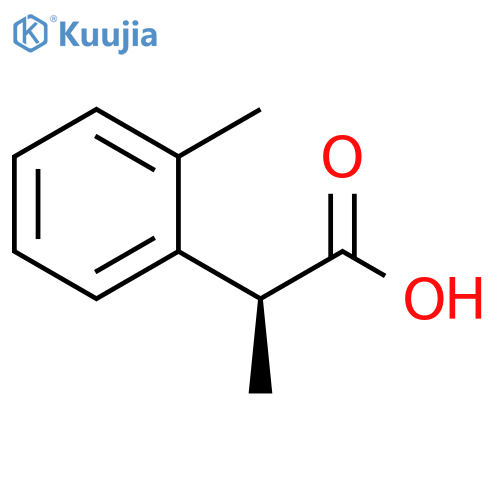 α,2-dimethylbenzeneacetic acid structure