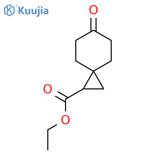 Ethyl 6-oxospiro[2.5]octane-1-carboxylate structure