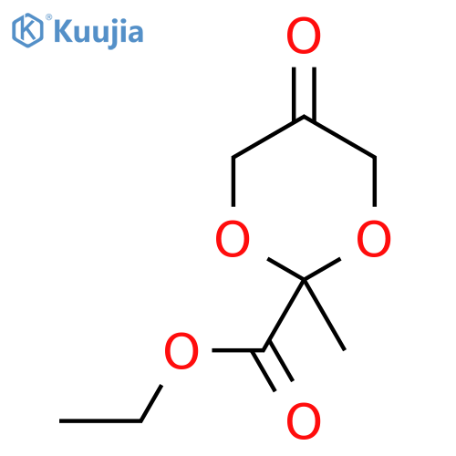 ethyl 2-methyl-5-oxo-1,3-dioxane-2-carboxylate structure
