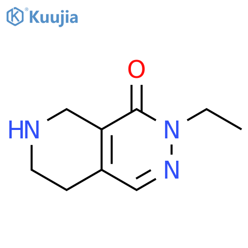 3-Ethyl-5,6,7,8-tetrahydro-3H-pyrido[3,4-d]pyridazin-4-one structure