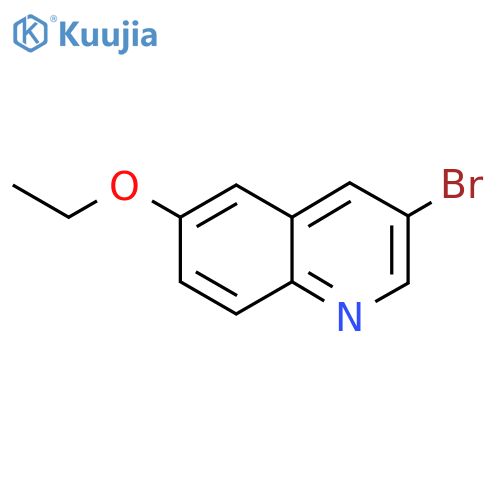 3-Bromo-6-ethoxyquinoline structure