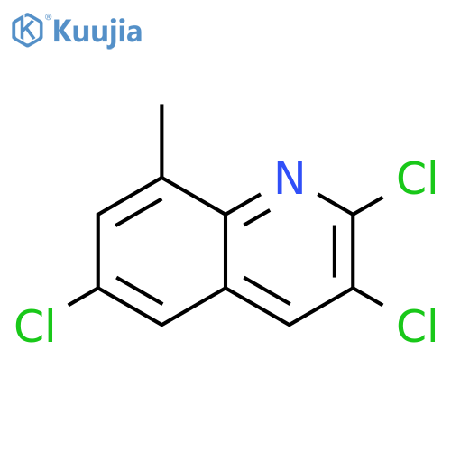 2,3,6-Trichloro-8-methylquinoline structure