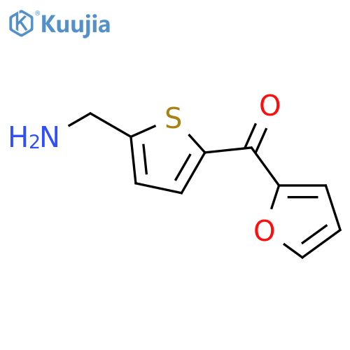 [5-(furan-2-carbonyl)thiophen-2-yl]methanamine structure