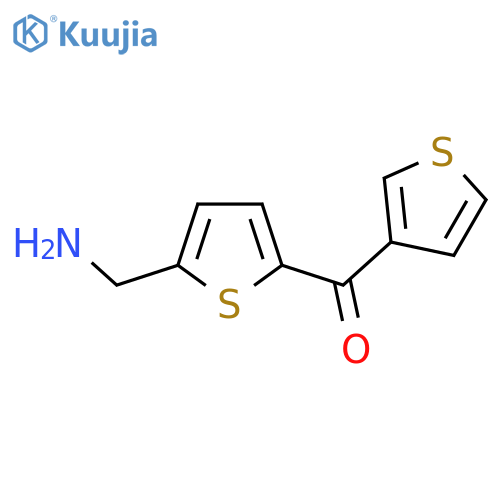 [5-(Thiophene-3-carbonyl)thiophen-2-yl]methanamine structure