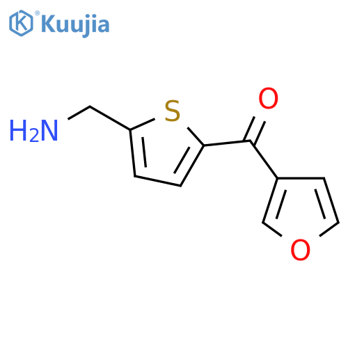 5-(furan-3-carbonyl)thiophen-2-ylmethanamine structure
