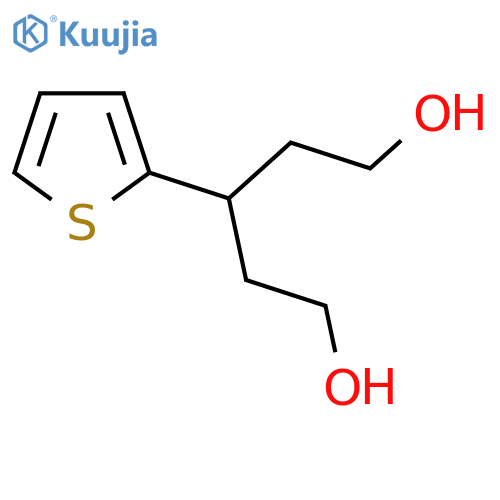 3-(2-Thienyl)pentane-1,5-diol structure