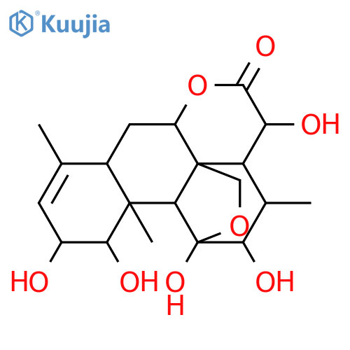 Picras-3-en-16-one,11,20-epoxy-1,2,11,12,15-pentahydroxy-, (1b,2a,11b,12a,15b)- (9CI) structure