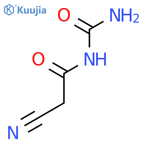 Cyanoacetylurea structure