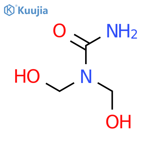 Urea,N,N-bis(hydroxymethyl)- structure