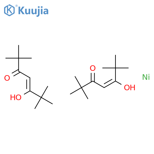 nickel(ii) bis(2,2,6,6-tetramethyl-3,5-heptanedio structure