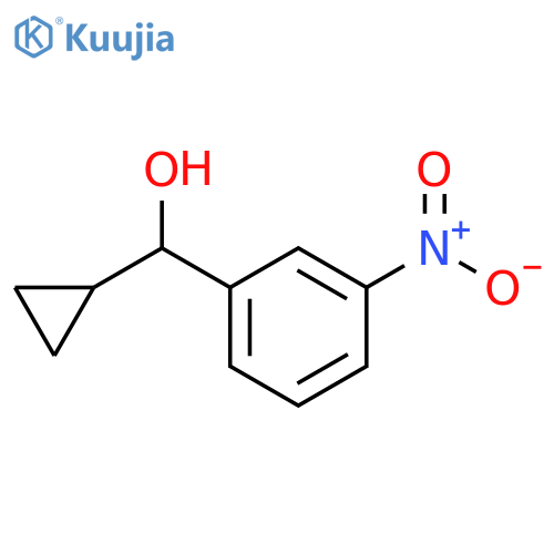 cyclopropyl(3-nitrophenyl)methanol structure