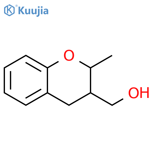 2H-1-Benzopyran-3-methanol, 3,4-dihydro-2-methyl- structure