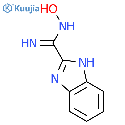 N'-hydroxy-1H-1,3-benzodiazole-2-carboximidamide structure