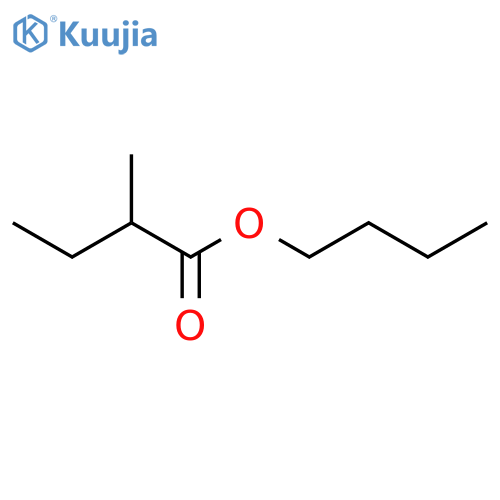 Butanoic acid, 2-methyl-, butyl ester, (±)- structure