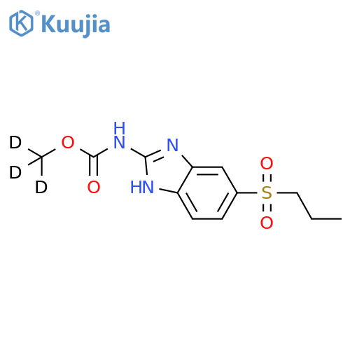 Albendazole sulfone-D3 structure