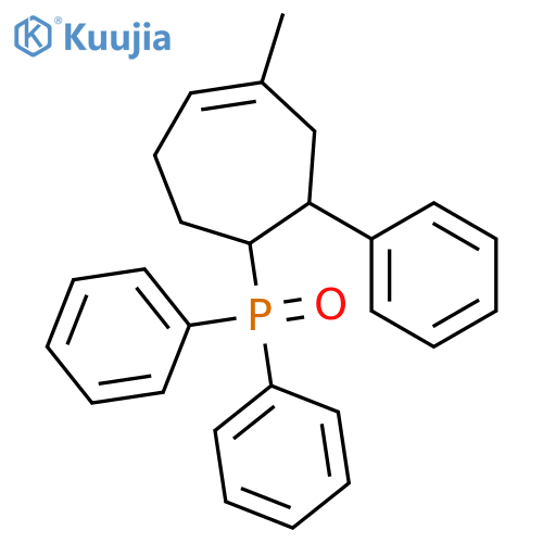 Phosphine oxide, (4-methyl-2-phenyl-4-cyclohepten-1-yl)diphenyl- structure