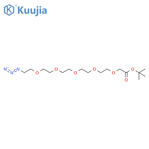 Azido-PEG5-CH2CO2t-Butyl Ester structure