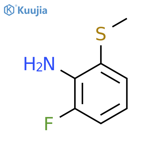 Benzenamine,2-fluoro-6-(methylthio)- structure