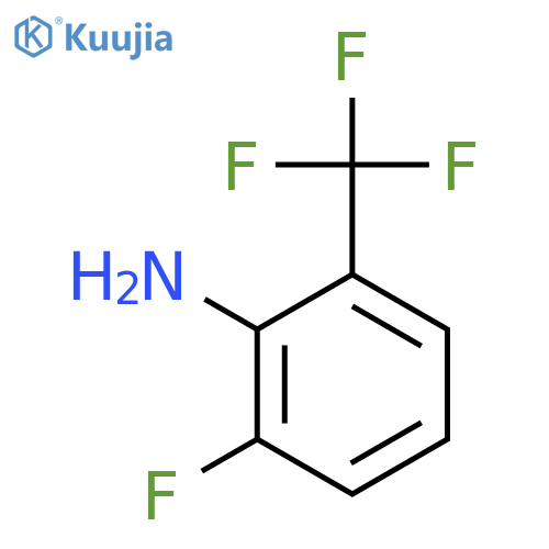 2-Amino-3-fluorobenzotrifluoride structure