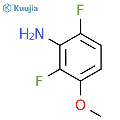 Benzenamine,2,6-difluoro-3-methoxy- structure