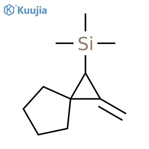 SILANE, TRIMETHYL(2-METHYLENESPIRO[2.4]HEPT-1-YL)- structure