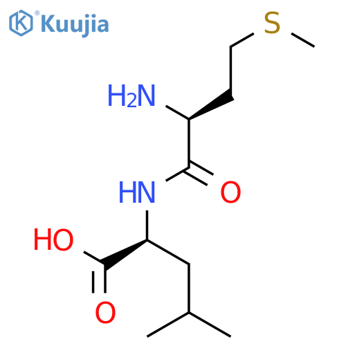 H-MET-LEU-OH structure