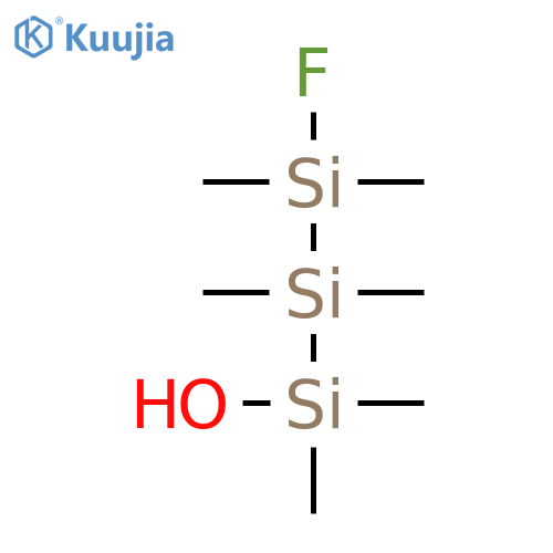 1-Trisilanol, 3-fluoro-1,1,2,2,3,3-hexamethyl- structure