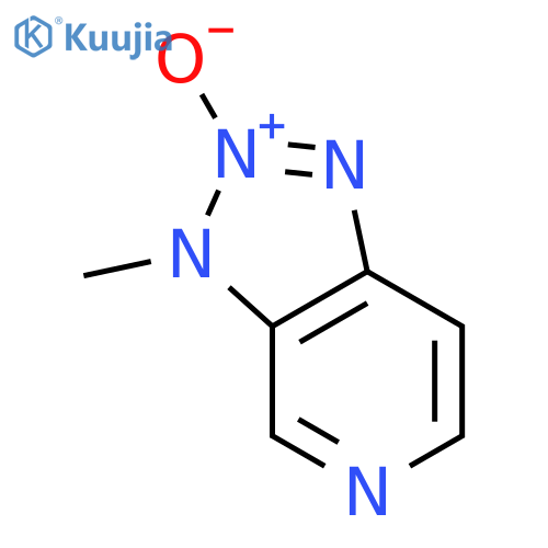 3H-1,2,3-Triazolo[4,5-c]pyridine,3-methyl-, 2-oxide structure