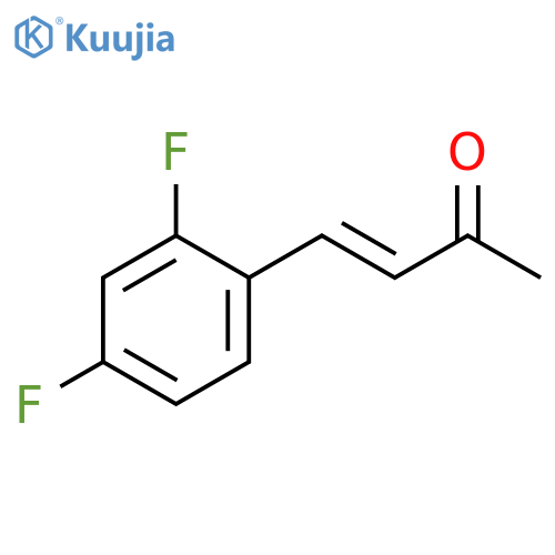 3-BUTEN-2-ONE, 4-(2,4-DIFLUOROPHENYL)- structure