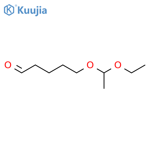 Pentanal, 5-(1-ethoxyethoxy)- structure
