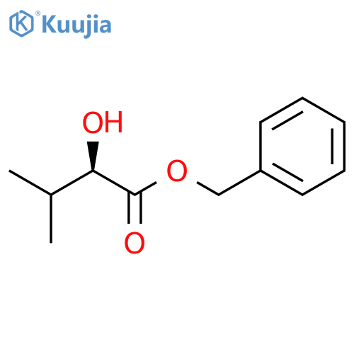 Benzyl (2R)-2-hydroxy-3-methylbutanoate structure