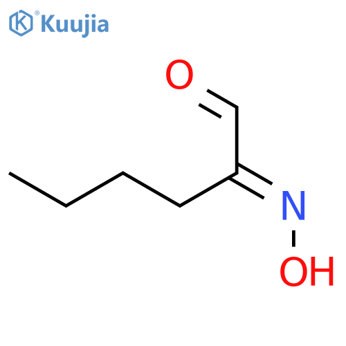 Hexanal, 2-(hydroxyimino)- structure