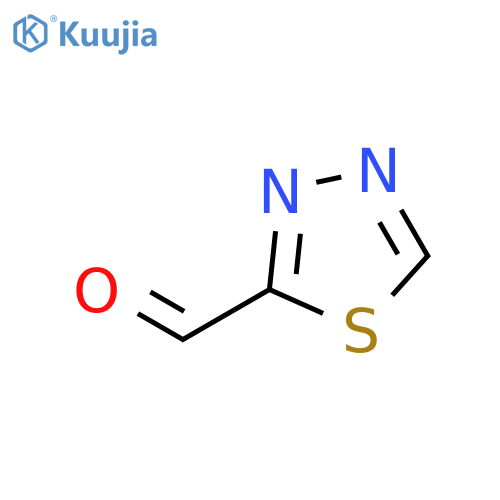 1,3,4-Thiadiazole-2-carbaldehyde structure