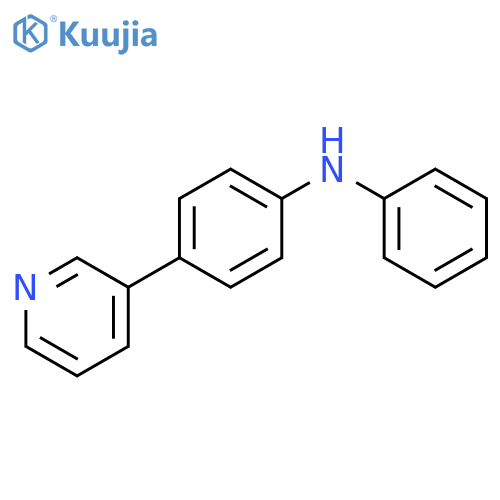 Phenyl-(4-pyridin-3-yl-phenyl)-amine structure