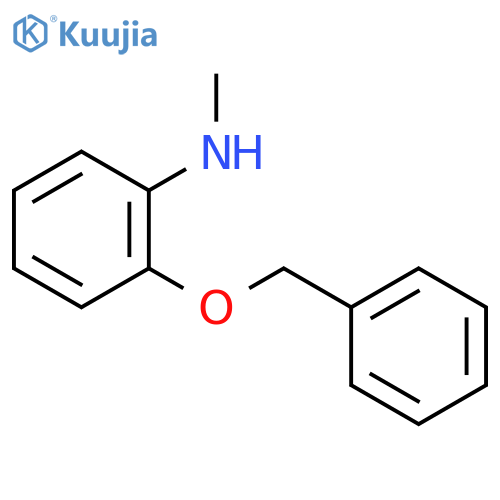 2-(benzyloxy)-N-methylaniline structure