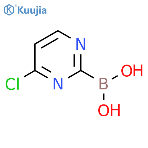 Boronic acid, B-(4-chloro-2-pyrimidinyl)- structure