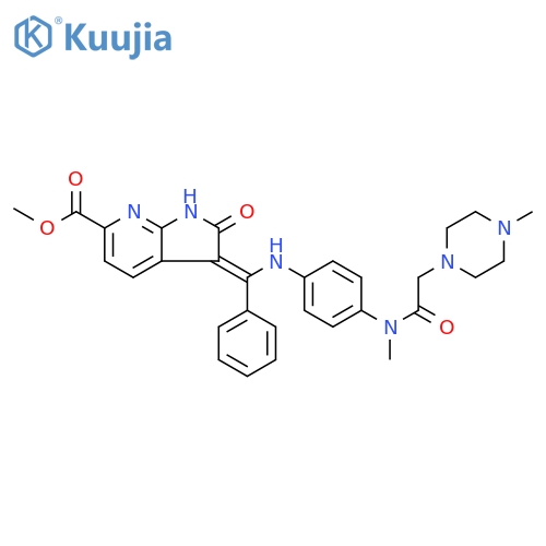 Ansornitinib structure