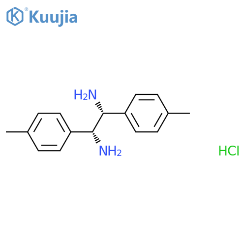 1,2-Ethanediamine, 1,2-bis(4-methylphenyl)-, (1R,2R)- hydrochloride structure