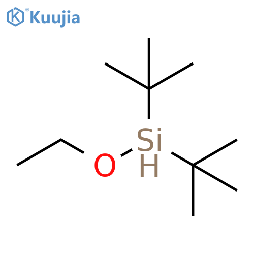 Silane, bis(1,1-dimethylethyl)ethoxy- structure