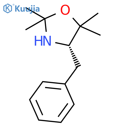 (S)-4-Benzyl-2,2,5,5-tetramethyloxazolidine structure
