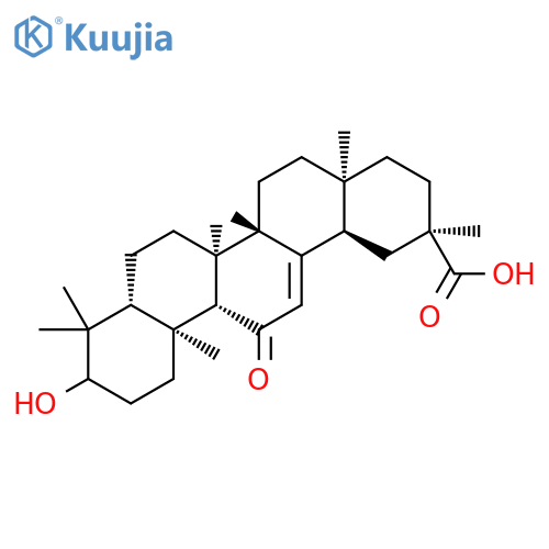 18α-Glycyrrhetinic acid structure