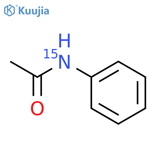 Acetamide-15N,N-phenyl- structure