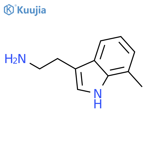2-(7-Methyl-1H-indol-3-yl)ethanamine structure