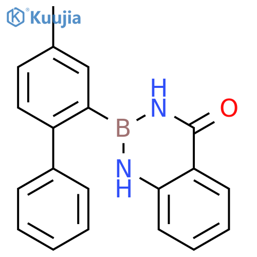 1,3,2-Benzodiazaborin-4(1H)-one, 2,3-dihydro-2-(4-methyl[1,1-biphenyl]-2-yl)- structure